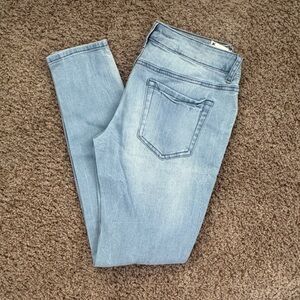 Forever 21 Light Blue Skinny Jeans